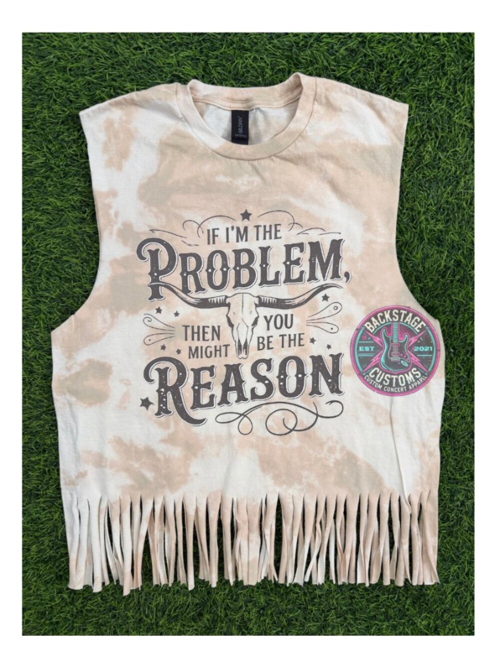 Wallen Fringe Muscle Tank